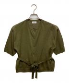 MACKINTOSH PHILOSOPHYマッキントッシュ フィロソフィー）の古着「半袖ニット」｜カーキ