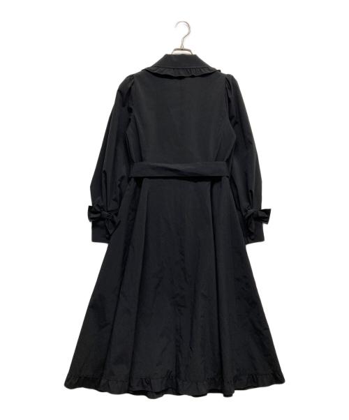 M'S GRACY（エムズグレイシー）M'S GRACY (エムズグレイシー) リル付きテーラードドレスコート ブラック サイズ:38の古着・服飾アイテム