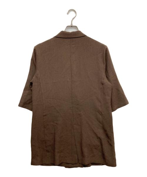 GALLARDA GALANTE（ガリャルダガランテ）GALLARDA GALANTE (ガリャルダガランテ) ハーフスリーブ ジャケット ブラウン サイズ:FREEの古着・服飾アイテム
