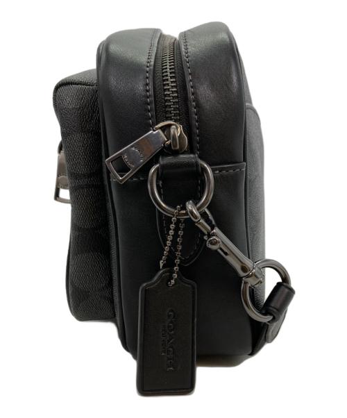 COACH（コーチ）COACH (コーチ) エリアス クロスボディシグネチャーキャンバス ブラックの古着・服飾アイテム