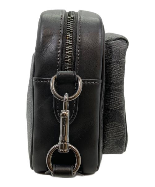 COACH（コーチ）COACH (コーチ) エリアス クロスボディシグネチャーキャンバス ブラックの古着・服飾アイテム