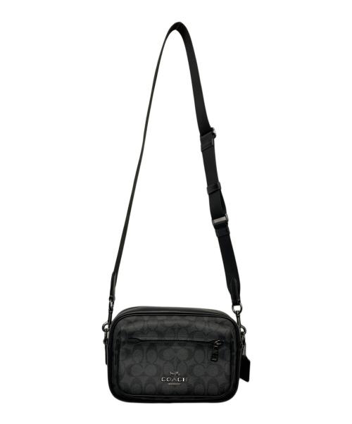 COACH（コーチ）COACH (コーチ) エリアス クロスボディシグネチャーキャンバス ブラックの古着・服飾アイテム