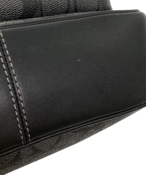 COACH（コーチ）COACH (コーチ) エリアス クロスボディシグネチャーキャンバス ブラックの古着・服飾アイテム