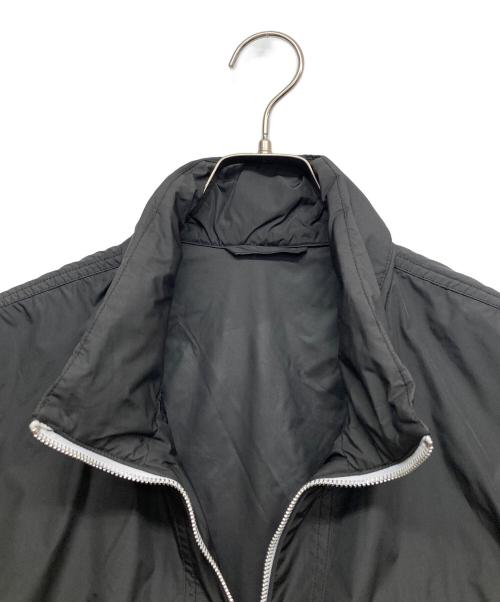 EMPORIO ARMANI（エンポリオアルマーニ）EMPORIO ARMANI (エンポリオアルマーニ) ロゴ刺繍ジップアップジャケット ブラック サイズ:48の古着・服飾アイテム