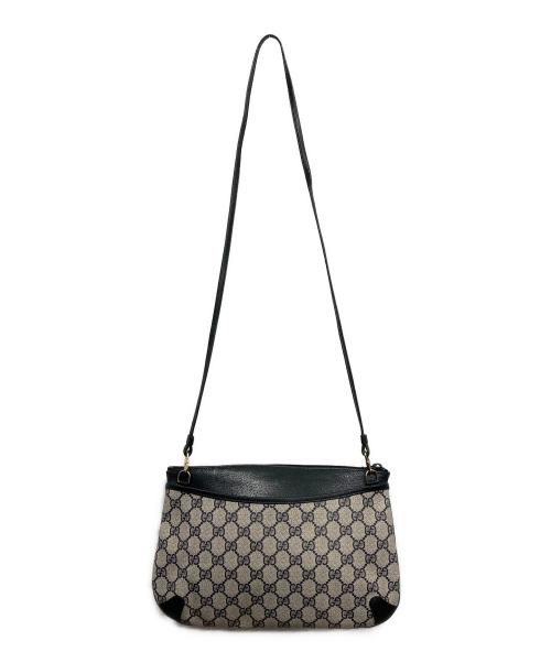 GUCCI（グッチ）GUCCI (グッチ) ショルダーバッグ ネイビーの古着・服飾アイテム