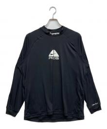 NIKE ACG×SUPREME（ナイキエーシージー×シュプリーム）の古着「ジャージ アンダーシャツ」｜ブラック