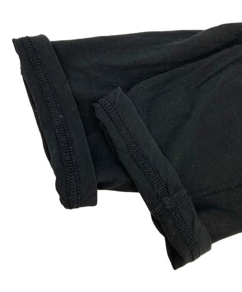 NVRFRGT（ネヴァーフォーゲット）NVRFRGT (ネヴァーフォーゲット) DOUBLE LAYERD LONG SLEEVE TSHIRT ブラック サイズ:3の古着・服飾アイテム