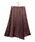 MACKINTOSH LONDONマッキントッシュ ロンドン）の古着「サテンスカート」｜ブラウン