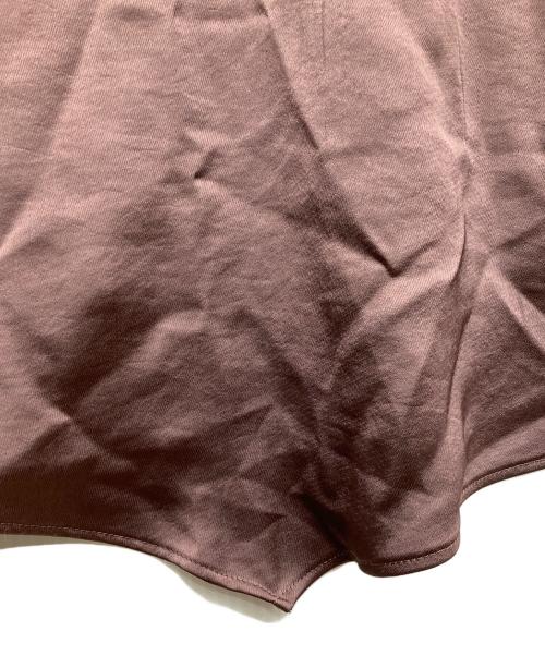 MACKINTOSH LONDON（マッキントッシュ ロンドン）MACKINTOSH LONDON (マッキントッシュ ロンドン) サテンスカート ブラウン サイズ:38の古着・服飾アイテム