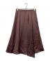 MACKINTOSH LONDON（マッキントッシュ ロンドン）の古着「サテンスカート」｜ブラウン