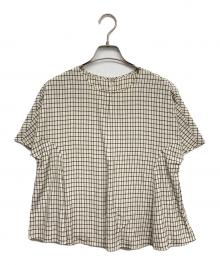 MACKINTOSH LONDON（マッキントッシュ ロンドン）の古着「半袖ブラウス」｜ホワイト