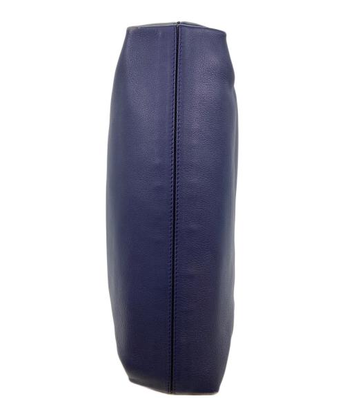 LOEWE（ロエベ）LOEWE (ロエベ) フラメンコホーボーショルダーバッグ ブルーの古着・服飾アイテム