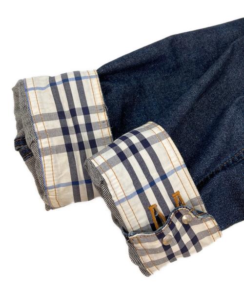 BURBERRY BLACK LABEL（バーバリーブラックレーベル）BURBERRY BLACK LABEL (バーバリーブラックレーベル) デニムジャケット インディゴ サイズ:Lの古着・服飾アイテム