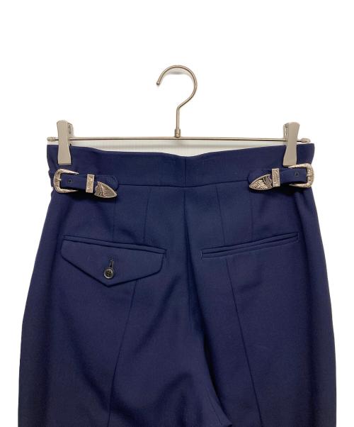 TOGA PULLA（トーガ プルラ）TOGA PULLA (トーガ プルラ) Ｗool gabardine pants ネイビー サイズ:36の古着・服飾アイテム