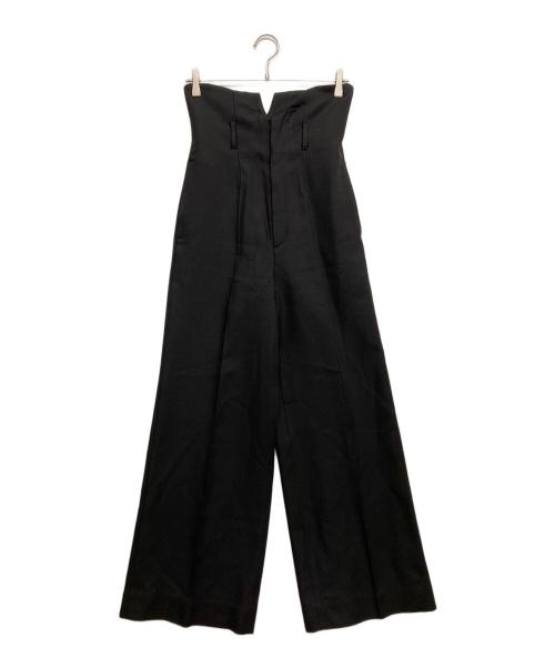TOGA PULLA（トーガ プルラ）TOGA PULLA (トーガ プルラ) Rayon polyester pants ブラック サイズ:36の古着・服飾アイテム
