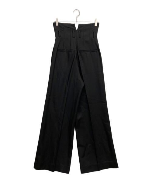 TOGA PULLA（トーガ プルラ）TOGA PULLA (トーガ プルラ) Rayon polyester pants ブラック サイズ:36の古着・服飾アイテム