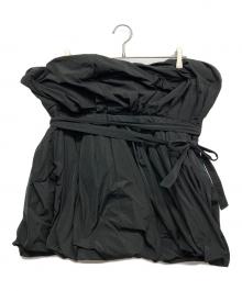 TOGA ARCHIVES（トーガアーカイブス）の古着「TAFFETA BUSTIER MINI DRESS」｜ブラック
