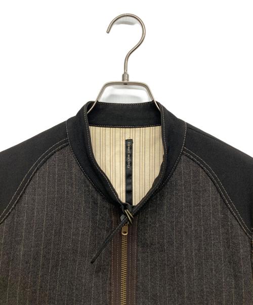 kiminori morishita（キミノリ モリシタ）KIMINORI MORISHITA (キミノリ モリシタ) 再構築ライダースジャケット ブラック サイズ:5の古着・服飾アイテム