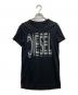 DIESEL（ディーゼル）の古着「半袖ロゴカットソー」｜ブラック