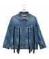 DIESEL（ディーゼル）の古着「ジッパーデニムジャケット」｜インディゴ