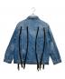 DIESEL (ディーゼル) ジッパーデニムジャケット インディゴ サイズ:S：13000円