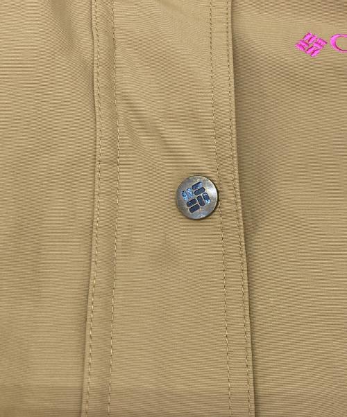 Columbia（コロンビア）Columbia (コロンビア) ナイロンジャケット ベージュ サイズ:Lの古着・服飾アイテム