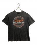 HARLEY-DAVIDSONハーレーダビッドソン）の古着「プリントTシャツ」｜グレー