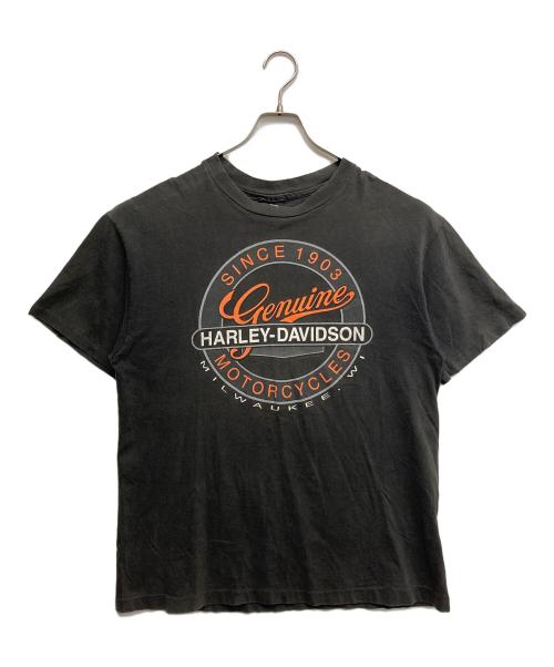 HARLEY-DAVIDSON（ハーレーダビッドソン）HARLEY-DAVIDSON (ハーレーダビッドソン) プリントTシャツ グレー サイズ:Lの古着・服飾アイテム