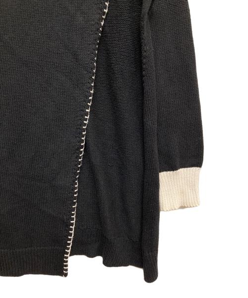 soduk（スドーク）soduk (スドーク) デザインニット ブラック サイズ:無しの古着・服飾アイテム