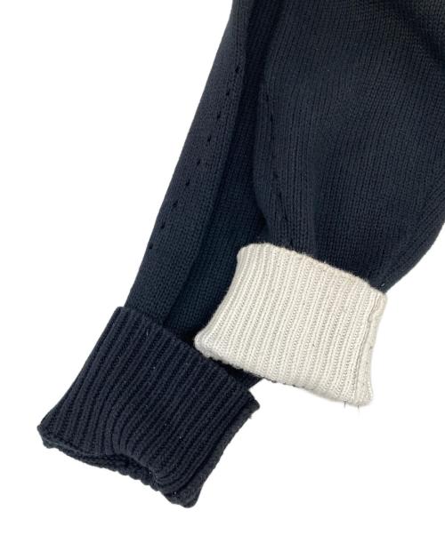 soduk（スドーク）soduk (スドーク) デザインニット ブラック サイズ:無しの古着・服飾アイテム