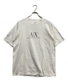 ARMANI EXCHANGE（アルマーニ エクスチェンジ）の古着「90s プリントTシャツ」｜ホワイト