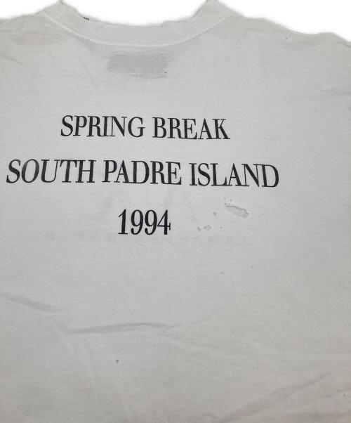 ARMANI EXCHANGE（アルマーニ エクスチェンジ）ARMANI EXCHANGE (アルマーニ エクスチェンジ) 90s プリントTシャツ ホワイト サイズ:XLの古着・服飾アイテム