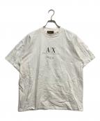 ARMANI EXCHANGEアルマーニ エクスチェンジ）の古着「90ｓ bolt T shirts」｜ホワイト