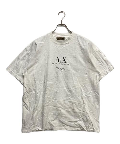 ARMANI EXCHANGE（アルマーニ エクスチェンジ）ARMANI EXCHANGE (アルマーニ エクスチェンジ) 90ｓ bolt T shirts ホワイト サイズ:不明の古着・服飾アイテム