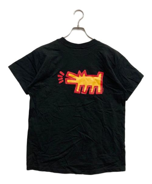 POPSHOP（ポップショップ）POPSHOP (ポップショップ) キースヘリングプリントT ブラック サイズ:Mの古着・服飾アイテム