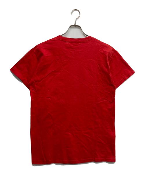 POP SHOP（ポップショップ）POP SHOP (ポップショップ) キースヘリング吠犬 プリントT レッド サイズ:Mの古着・服飾アイテム