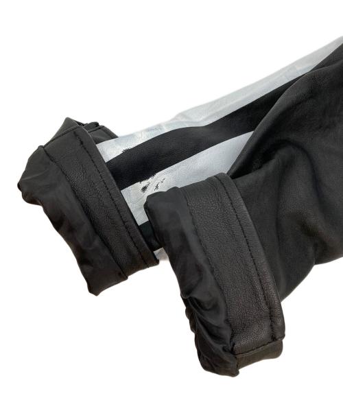 MACCHIA J（マッキアジェイ）macchia J (マッキアジェイ) ライダースジャケット ブラック サイズ:48の古着・服飾アイテム