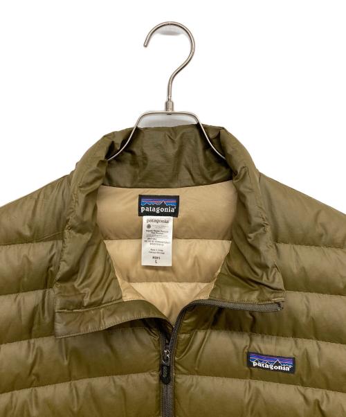 Patagonia（パタゴニア）Patagonia (パタゴニア) ダウンセーター グリーン サイズ:Lの古着・服飾アイテム