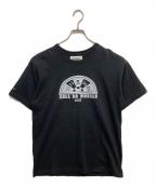 NEIGHBORHOODネイバーフッド）の古着「プリントTシャツ」｜ブラック