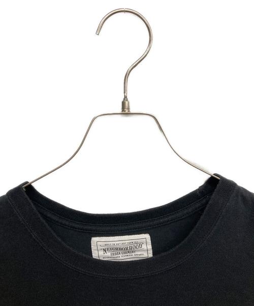 NEIGHBORHOOD（ネイバーフッド）NEIGHBORHOOD (ネイバーフッド) プリントTシャツ ブラック サイズ:Lの古着・服飾アイテム