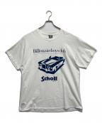 BILLIONARE BOYS CLUBビリオネア・ボーイズ・クラブ）の古着「プリントTシャツ」｜ホワイト
