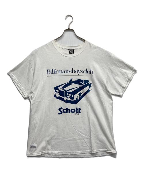 BILLIONARE BOYS CLUB（ビリオネア・ボーイズ・クラブ）BILLIONARE BOYS CLUB (ビリオネア・ボーイズ・クラブ) プリントTシャツ ホワイト サイズ:XLの古着・服飾アイテム