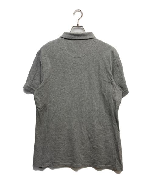 Barbour（バブアー）Barbour (バブアー) ロゴ スポーツ ポロシャツ グレー サイズ:XLの古着・服飾アイテム