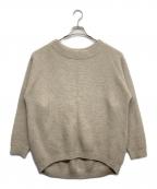 DEUXIEME CLASSEドゥーズィエム クラス）の古着「カシミヤ混 OLBIAアゼプルオーバー」｜ベージュ