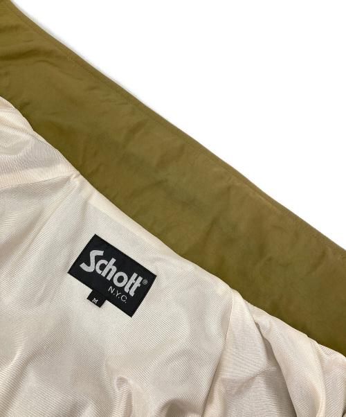 Schott（ショット）Schott (ショット) COACH JACKET OVAL LOGO グリーン サイズ:Mの古着・服飾アイテム