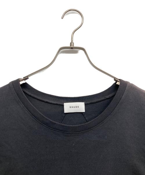 RHUDE（ルード）RHUDE (ルード) プリントカットソー ブラック サイズ:Lの古着・服飾アイテム