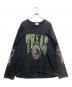 RHUDE（ルード）の古着「プリントカットソー」｜ブラック