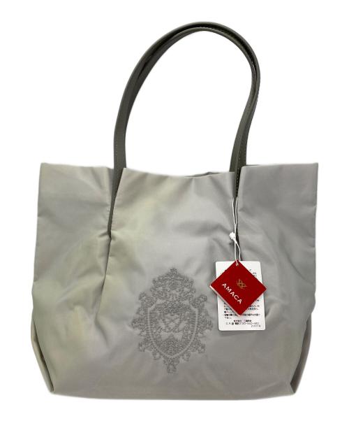 AMACA（アマカ）AMACA (アマカ) フラップトートバック グリーン 未使用品の古着・服飾アイテム