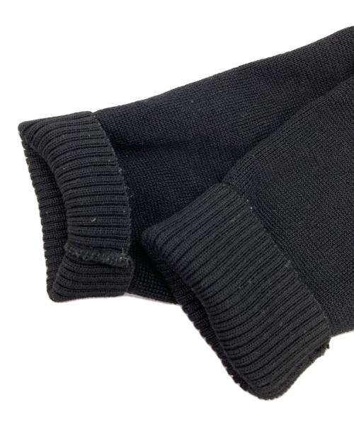 AMI PARIS（アミ パリス）AMI PARIS (アミ パリス) 刺繍カーディガン ブラック サイズ:FREEの古着・服飾アイテム