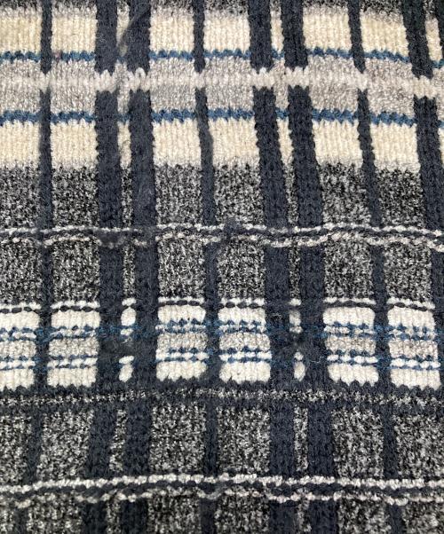 KNIGHTSBRIDGE（ナイツブリッジ）knightsbridge (ナイツブリッジ) レーヨン混ニット ブラック サイズ:EXTRA LARGEの古着・服飾アイテム